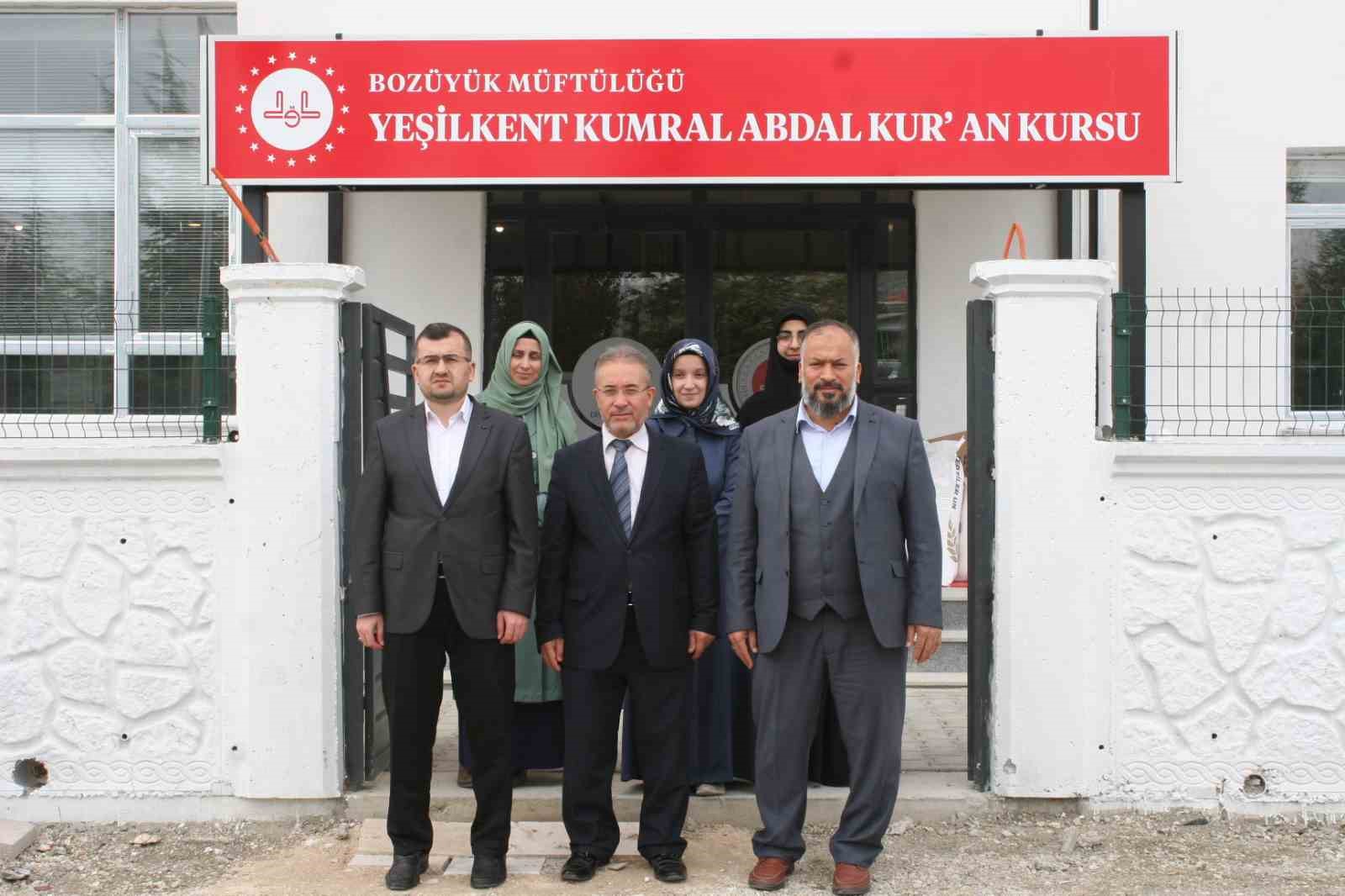 Boz&uuml;y&uuml;k&rsquo;te 170 yataklı Hafızlık Kız Kur&rsquo;an Kursu a&ccedil;ıldı
