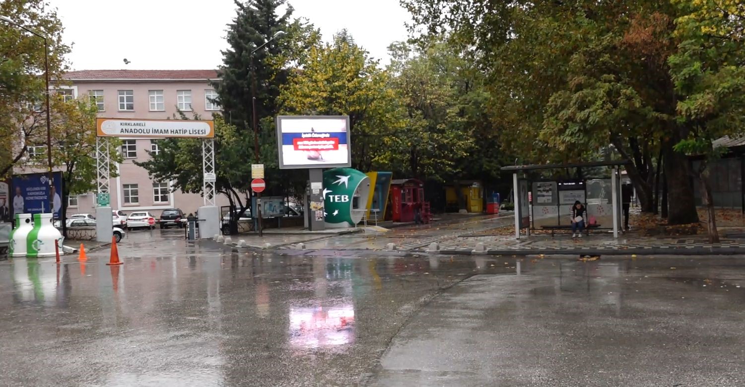 Meteoroloji uyarmıştı, Kırklareli’nde sağanak etkili oluyor