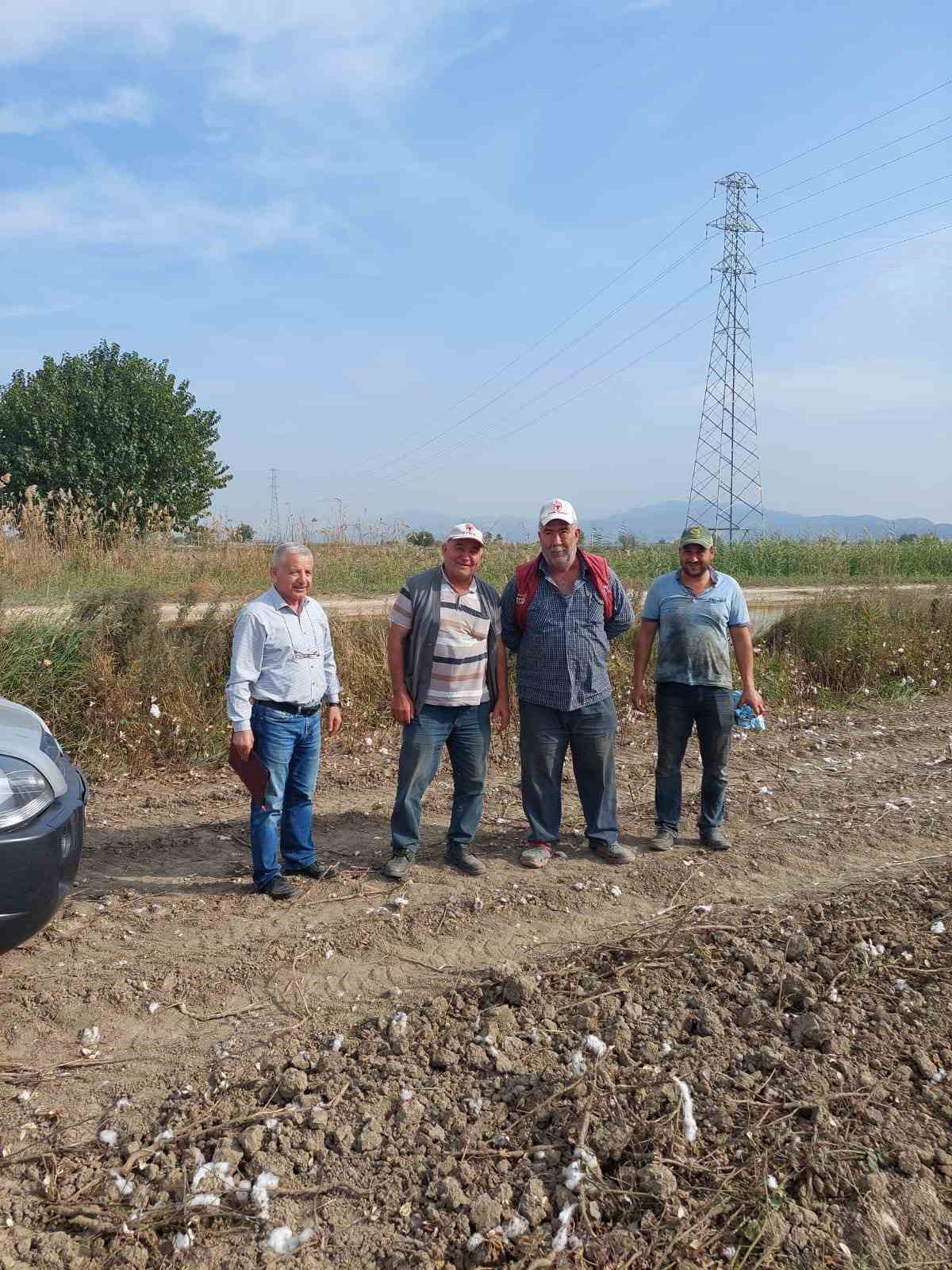 Efeler’de beyaz altın hasat kontrolleri devam ediyor
