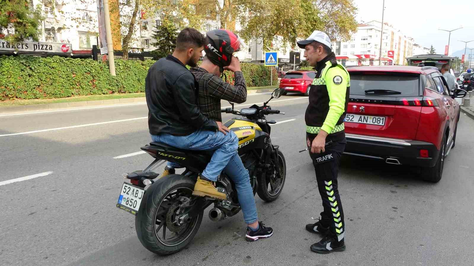 Ordu&rsquo;da havadan ve karadan trafik denetimleri s&uuml;r&uuml;yor
