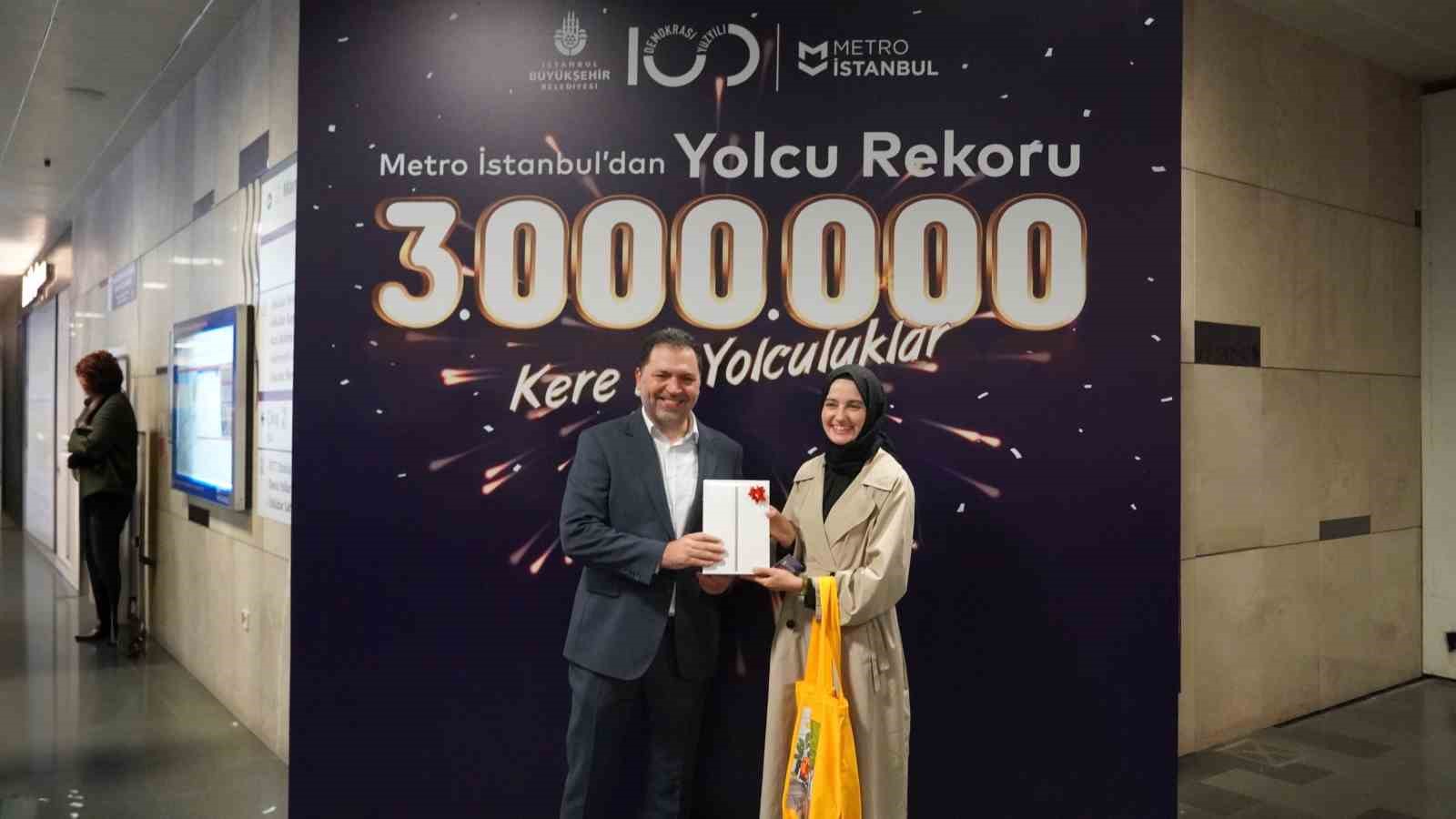 İstanbul’da raylı sistem kullanımında tarihi rekor: Günlük 3 milyon yolcu
