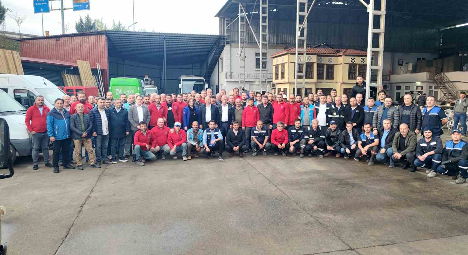 Tavlı: “Tüm ekibimizle Ünye’mizi geleceğe güvenle taşıyoruz”