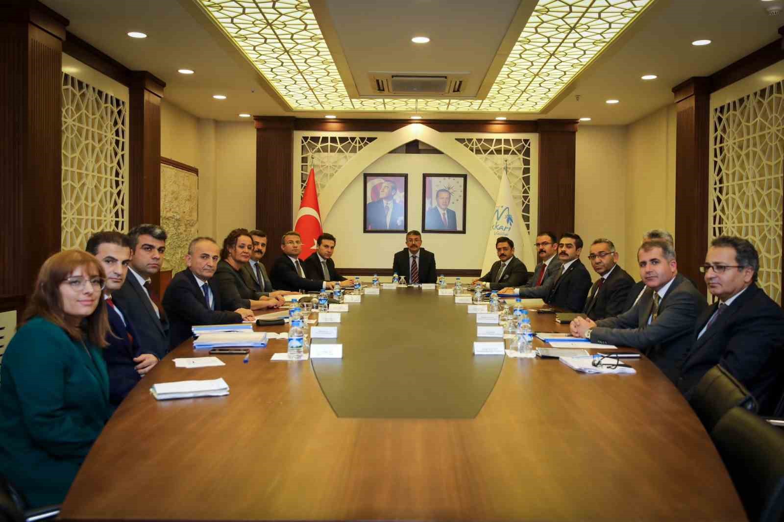 Hakkari’de ‘İl Tahsisat Komisyon Toplantısı’ yapıldı