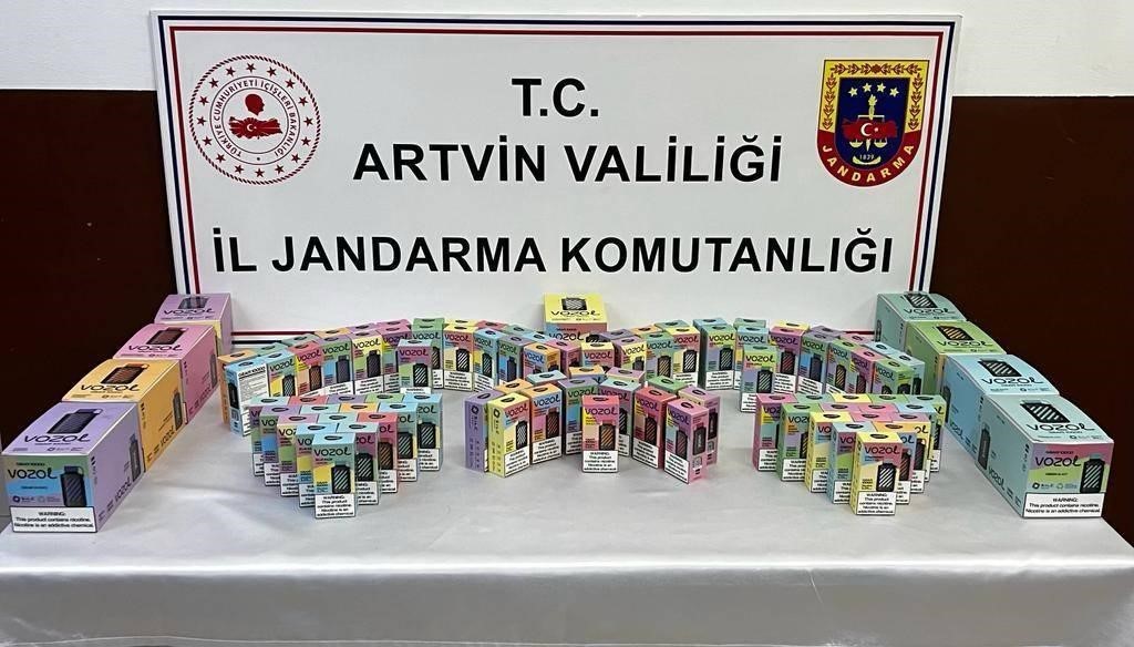 Artvin’de kaçakçılık operasyonları