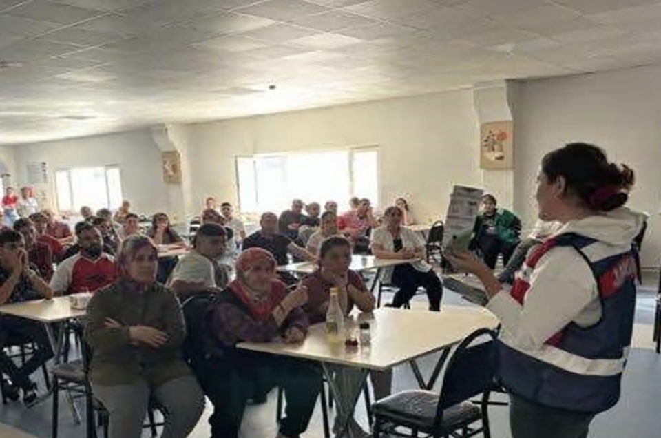 Kırklareli’nde uyuşturucuya karşı eğitim