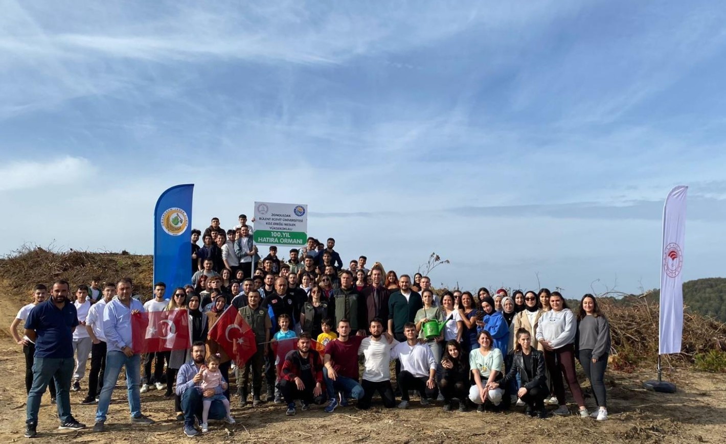 Kdz. Ereğli MYO&rsquo;da Cumhuriyetin 100. yılı etkinlikleri d&uuml;zenlendi
