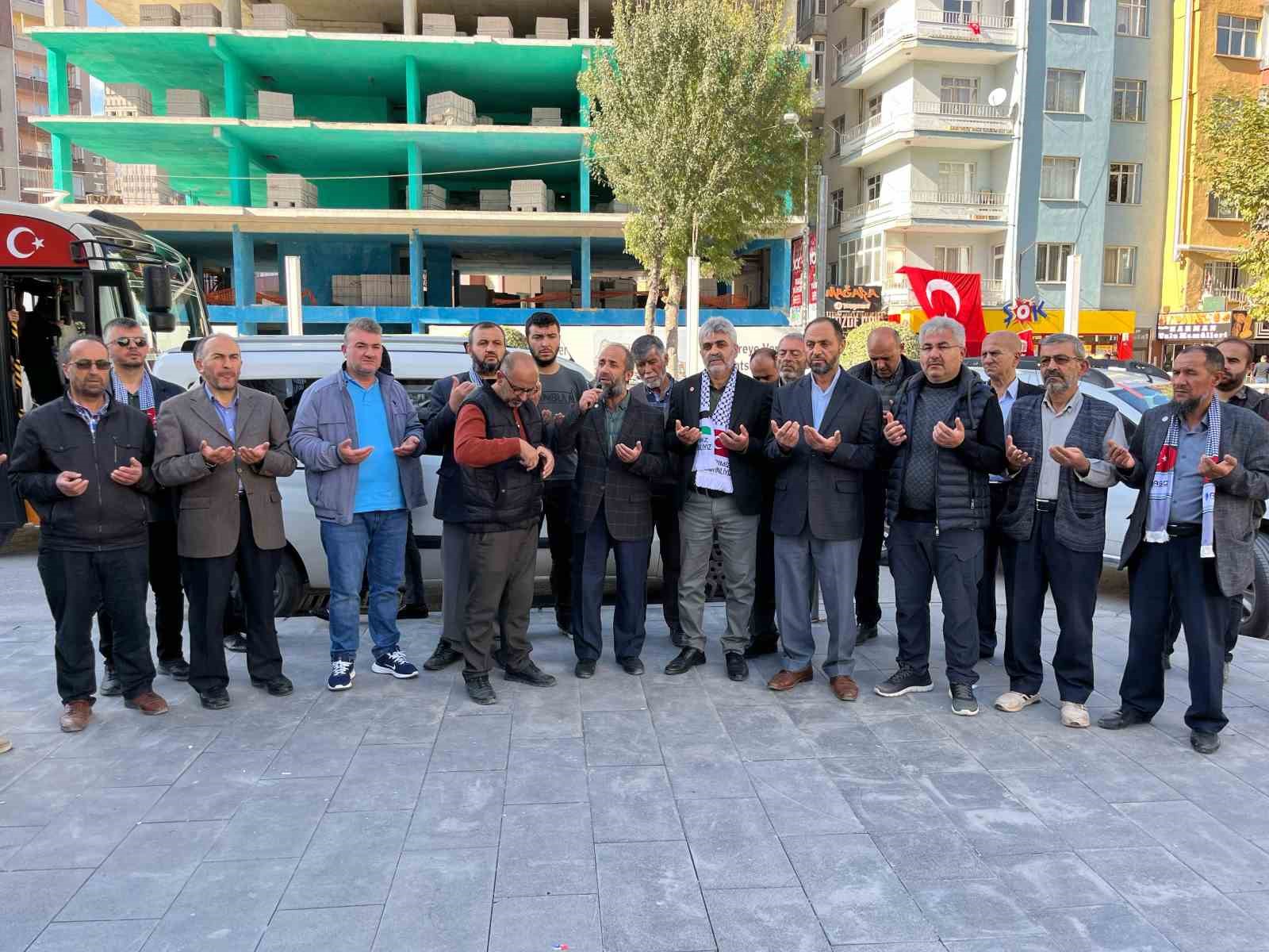 Niğde’de Anadolu Gençlik Derneği Blinken’in Türkiye ziyaretine tepki gösterdi