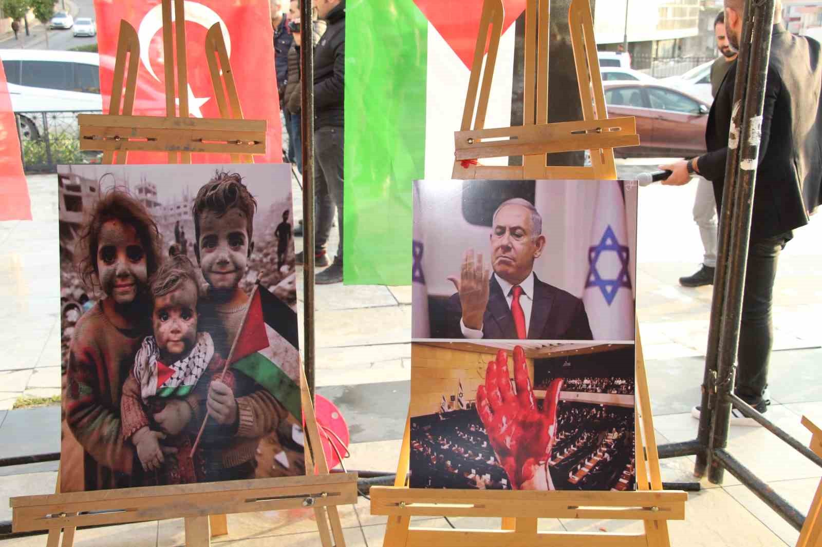 Şırnak’ta "Filistin İnsanlık Nöbeti Çadırı" kuruldu