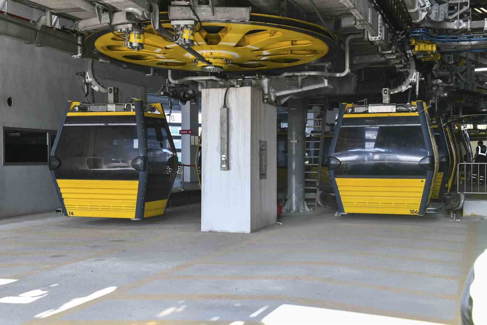 EGO Genel M&uuml;d&uuml;rl&uuml;ğ&uuml;nden teleferik kabinlerine kamera sistemi
