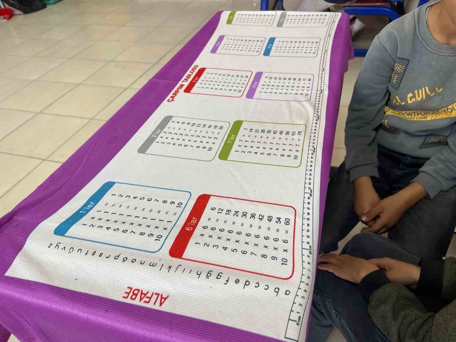 Tutak&rsquo;ta &ouml;ğrenciler sıralarını bilgi kaynağı yaptı
