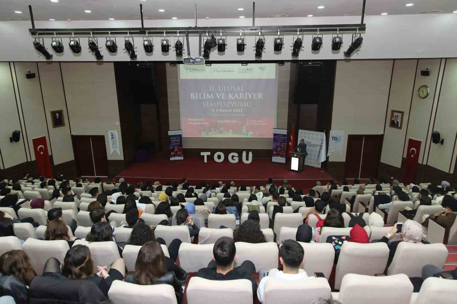 TOGÜ’de II. Ulusal Bilim ve Kariyer Sempozyumu başladı