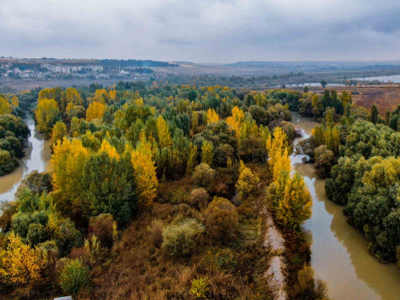 Diyarbakır’da UNESCO’nun gözbebeği sonbaharda eşsiz manzarayı sergiliyor