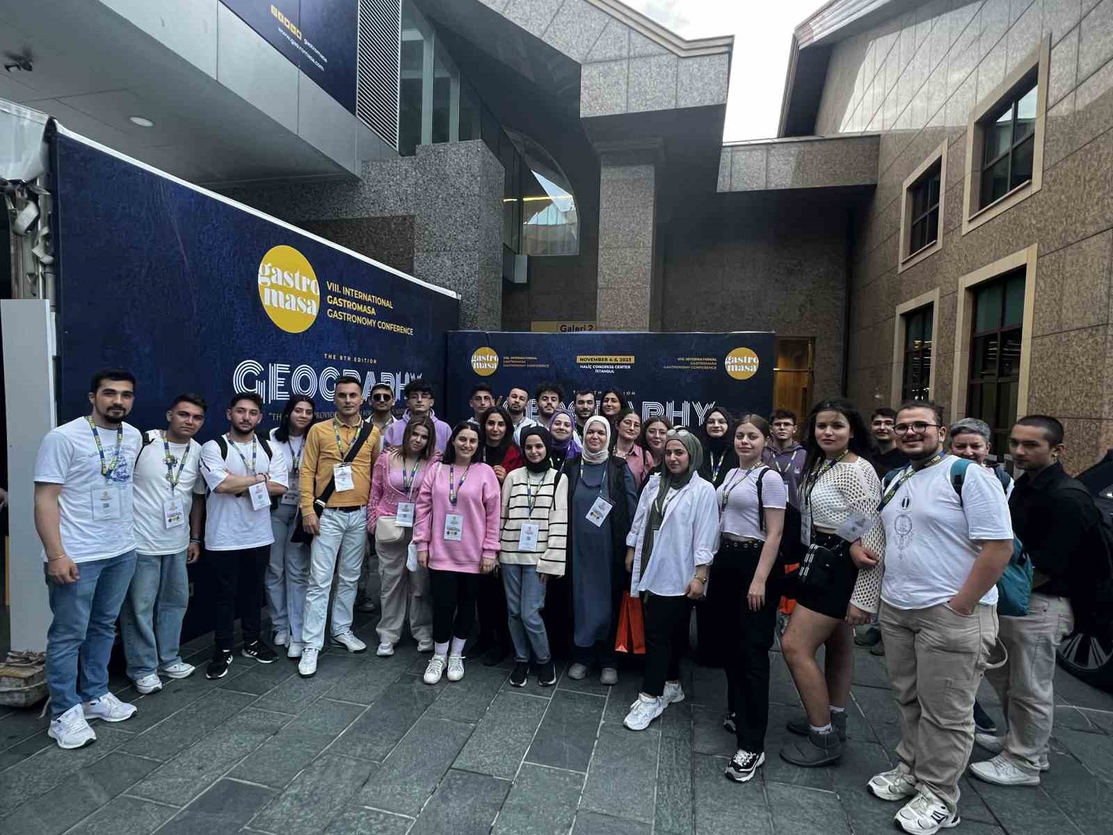 Bülent Ecevit Üniversitesi dünyaca ünlü şeflerin buluştuğu Gastromasa’ya katıldı