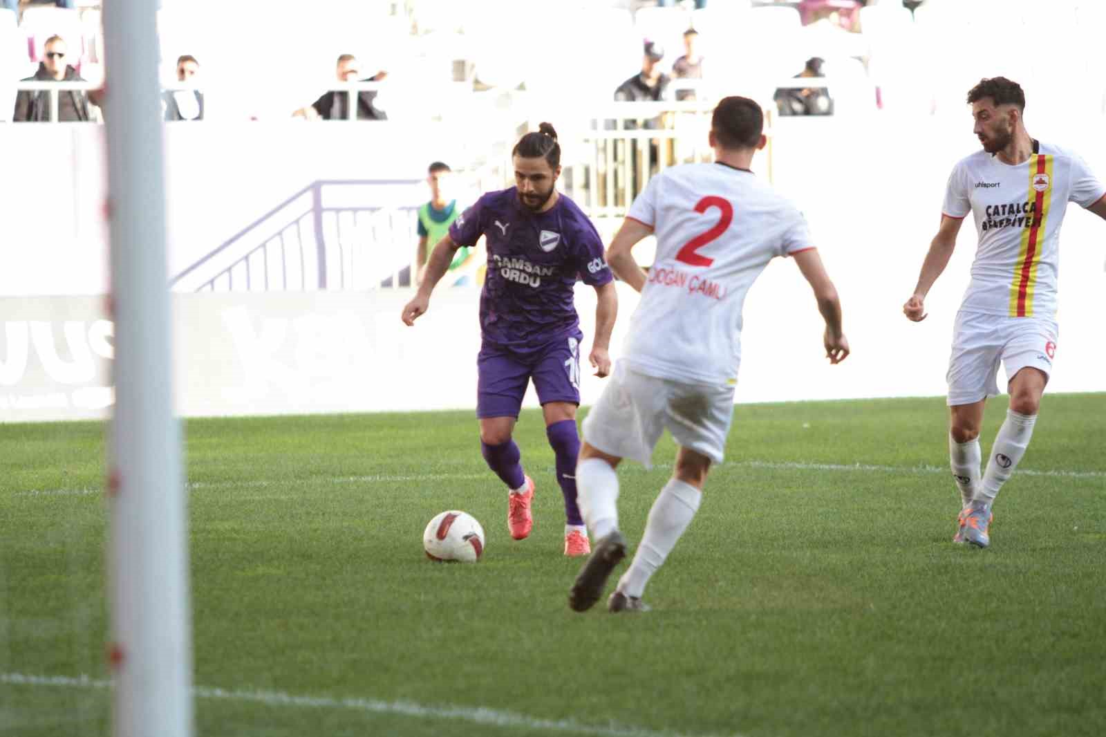 TFF 3. Lig: Orduspor 1967: 2 - &Ccedil;atalcaspor: 2
