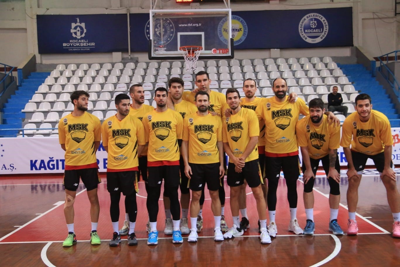 Türkiye Basketbol Ligi: Kocaeli BŞB Kağıtspor: 68 - Mersin Büyükşehir: 83