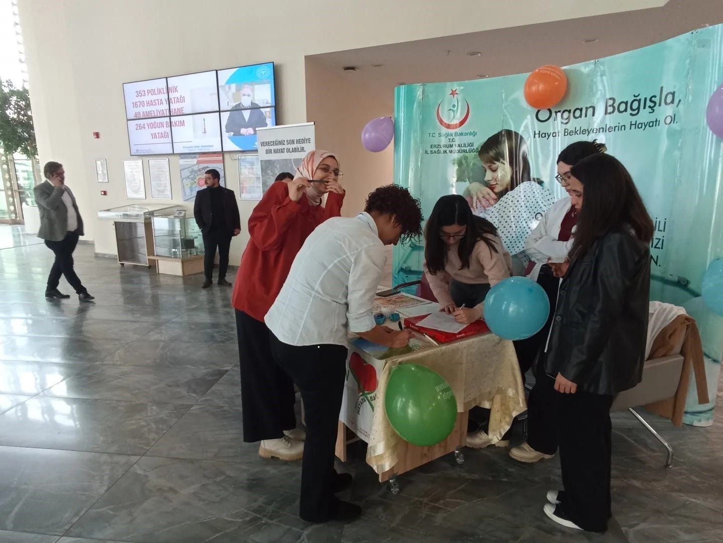 Erzurum Şehir Hastanesi’nde organ bağışı farkındalığı
