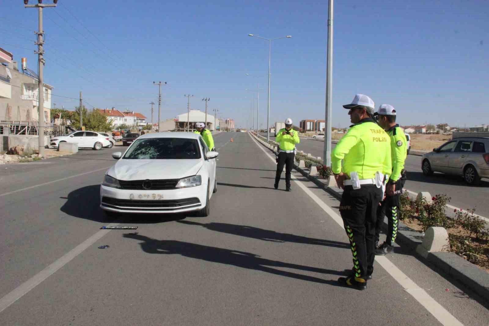 Karaman’da otomobilin çarptığı yaşlı kadın öldü