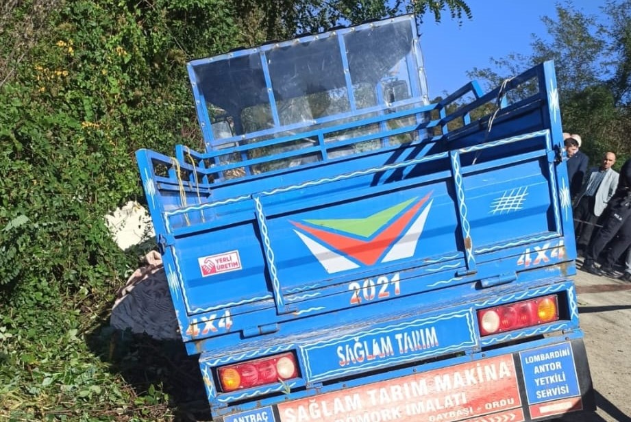 Ordu&rsquo;da patpat kazası: 1 &ouml;l&uuml;, 1 yaralı
