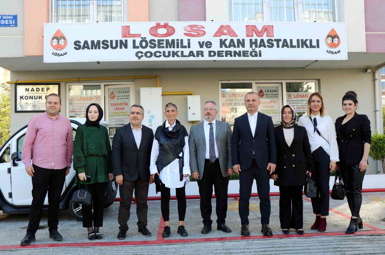 Lösemili çocuklar unutulmadı