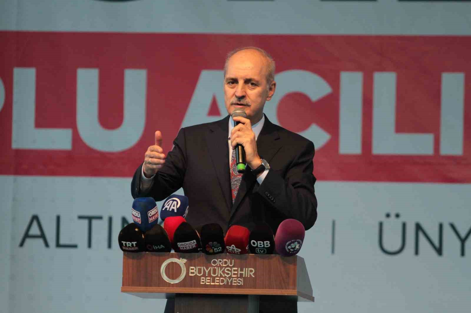 TBMM Başkanı Kurtulmuş: &ldquo;TBMM&rsquo;de, İsrail&rsquo;in saldırganlığına destek veren şirketlerin hi&ccedil;bir &uuml;r&uuml;n&uuml;n&uuml; kullanmayacağız&rdquo;
