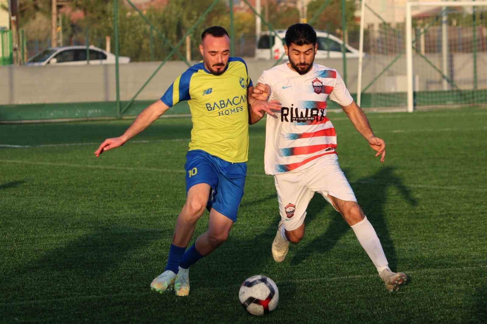 Kayseri 1. Amatör Küme’de 6. haftada 49 gol atıldı