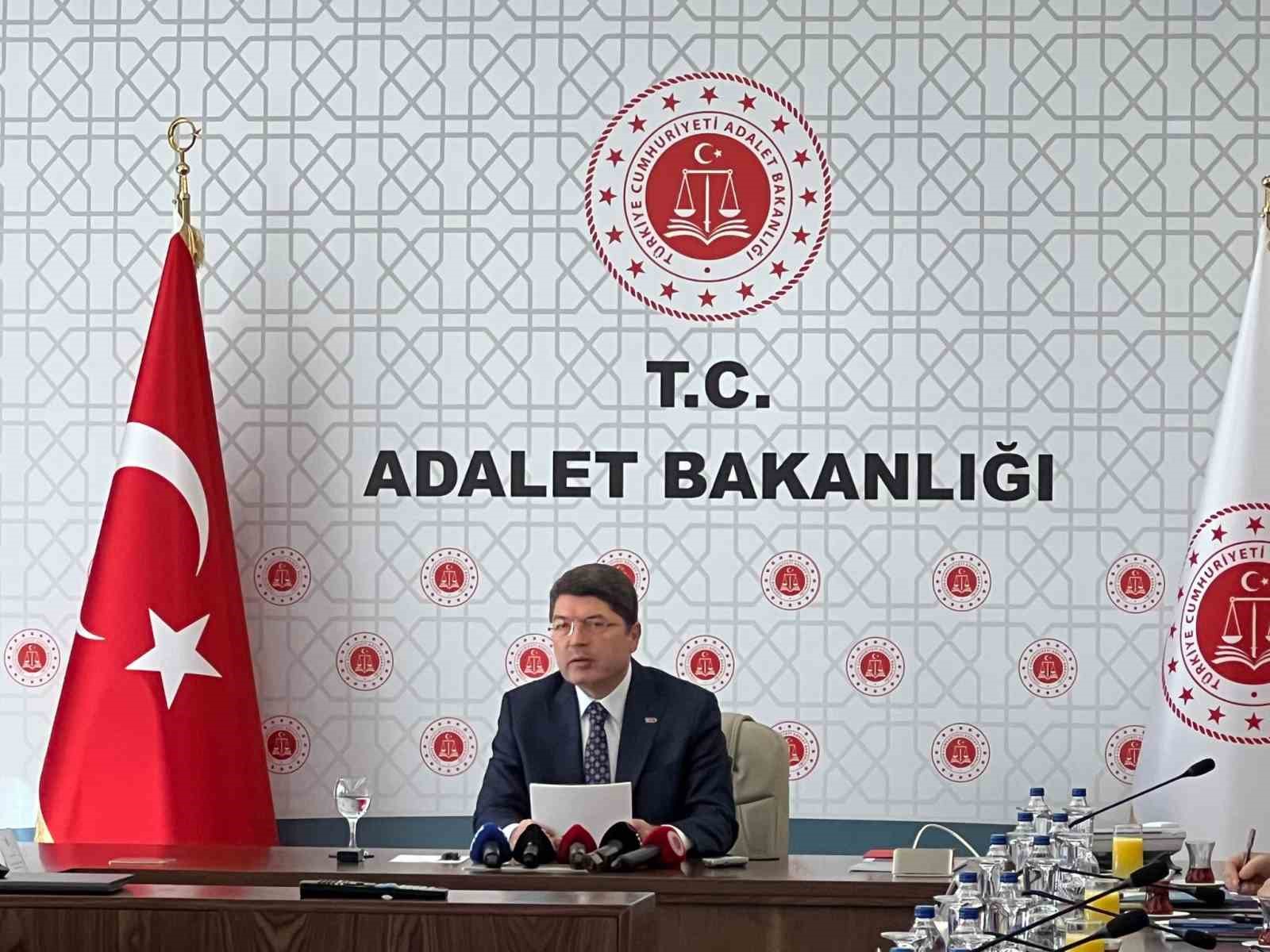Adalet Bakanı Tun&ccedil;: &ldquo;Reform belgelerimiz &ccedil;er&ccedil;evesinde bug&uuml;ne kadar yargı ve insan hakları alanında ciddi mesafeler kat ettik"
