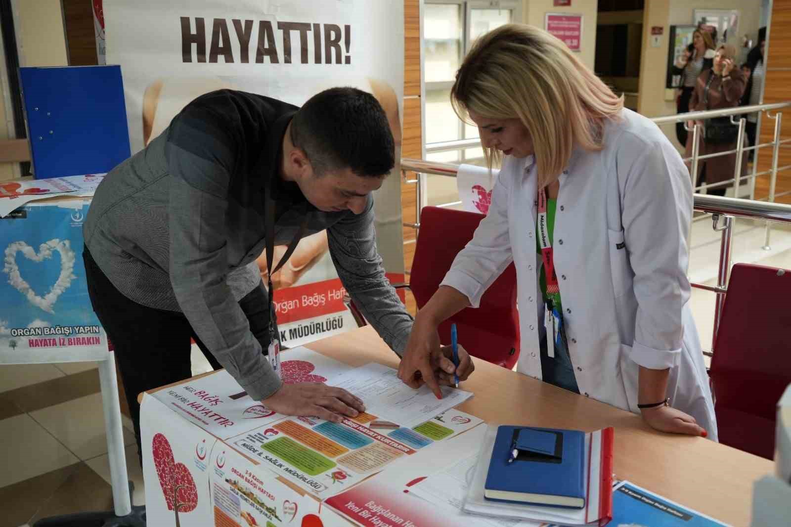 Niğde’de son 5 yılda bağışlanan organlar 21 kişiye umut oldu