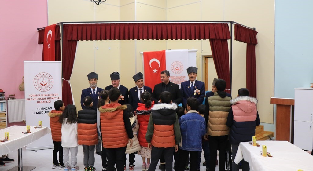 &Ccedil;ES kuruluşundaki &ccedil;ocuklarla gaziler buluştu

