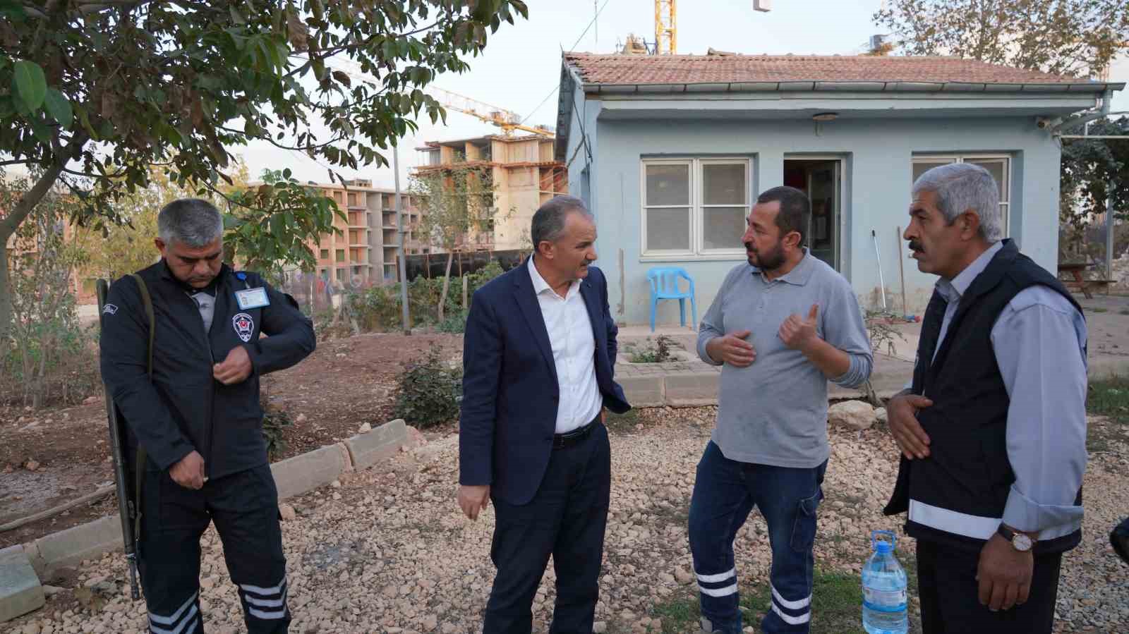 Kalıcı konutlar için hazırlık çalışmaları devam ediyor