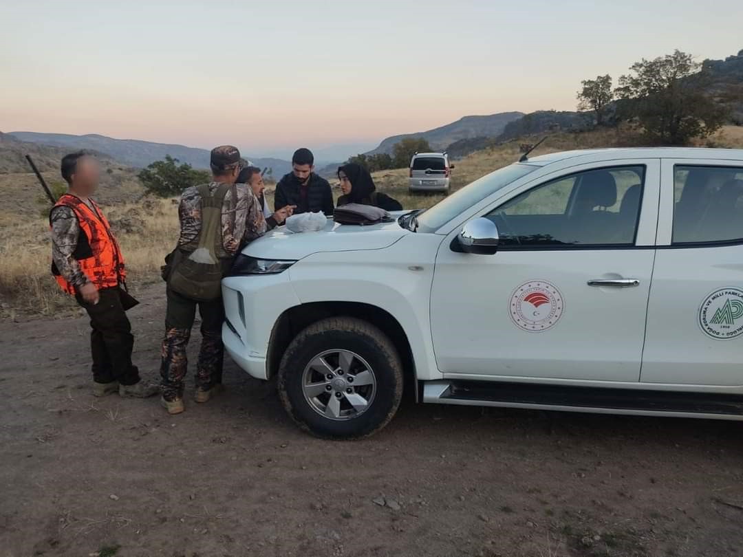 Tunceli’de kınalı keklik avlayan 2 kişiye işlem yapıldı