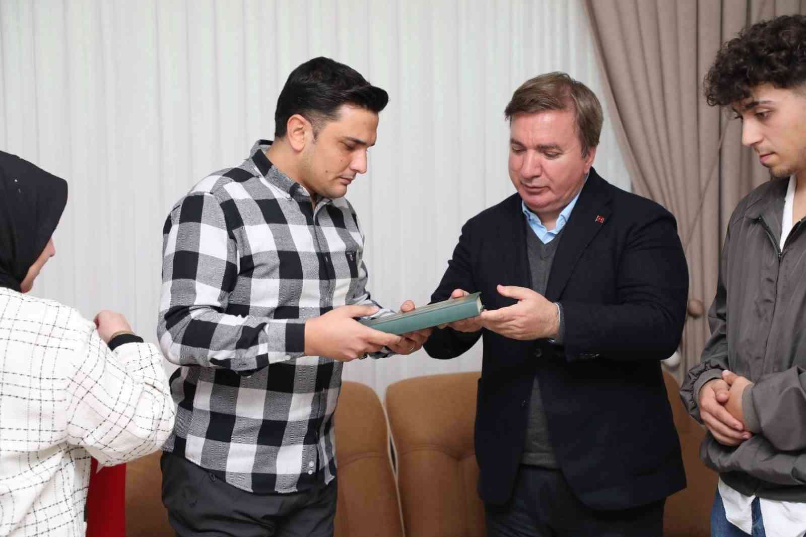 Gaziler ziyaret edildi
