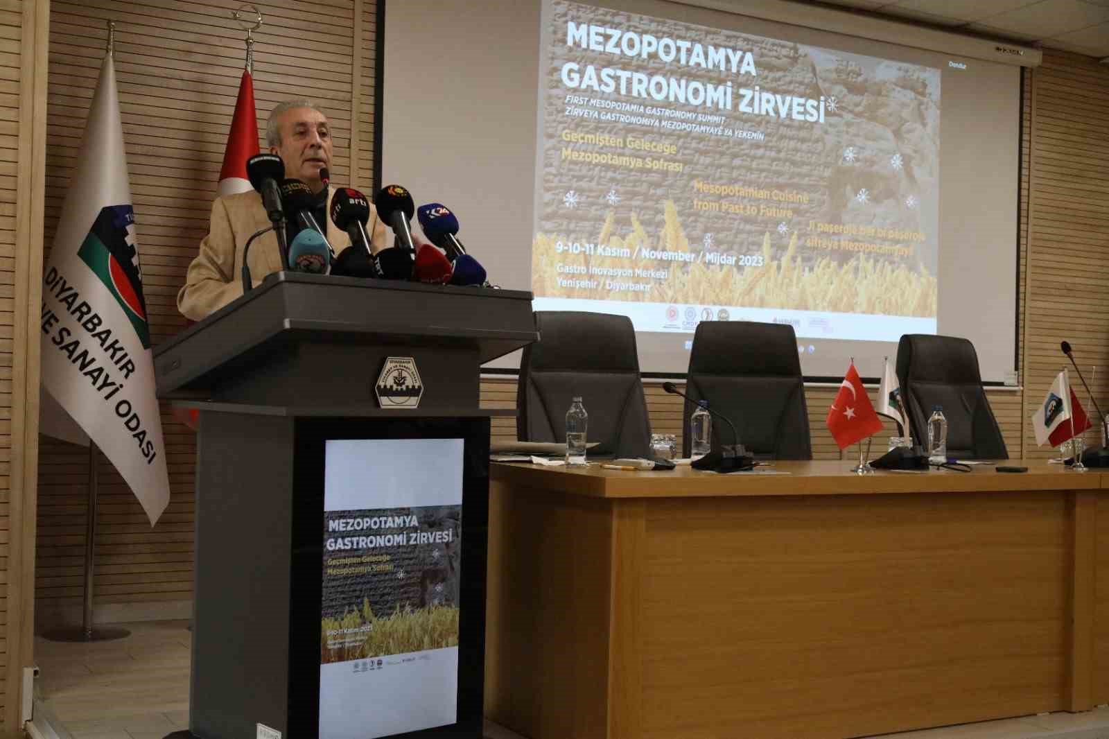 Diyarbakır&rsquo;da 1. Mezopotamya Gastronomi Zirvesi başladı

