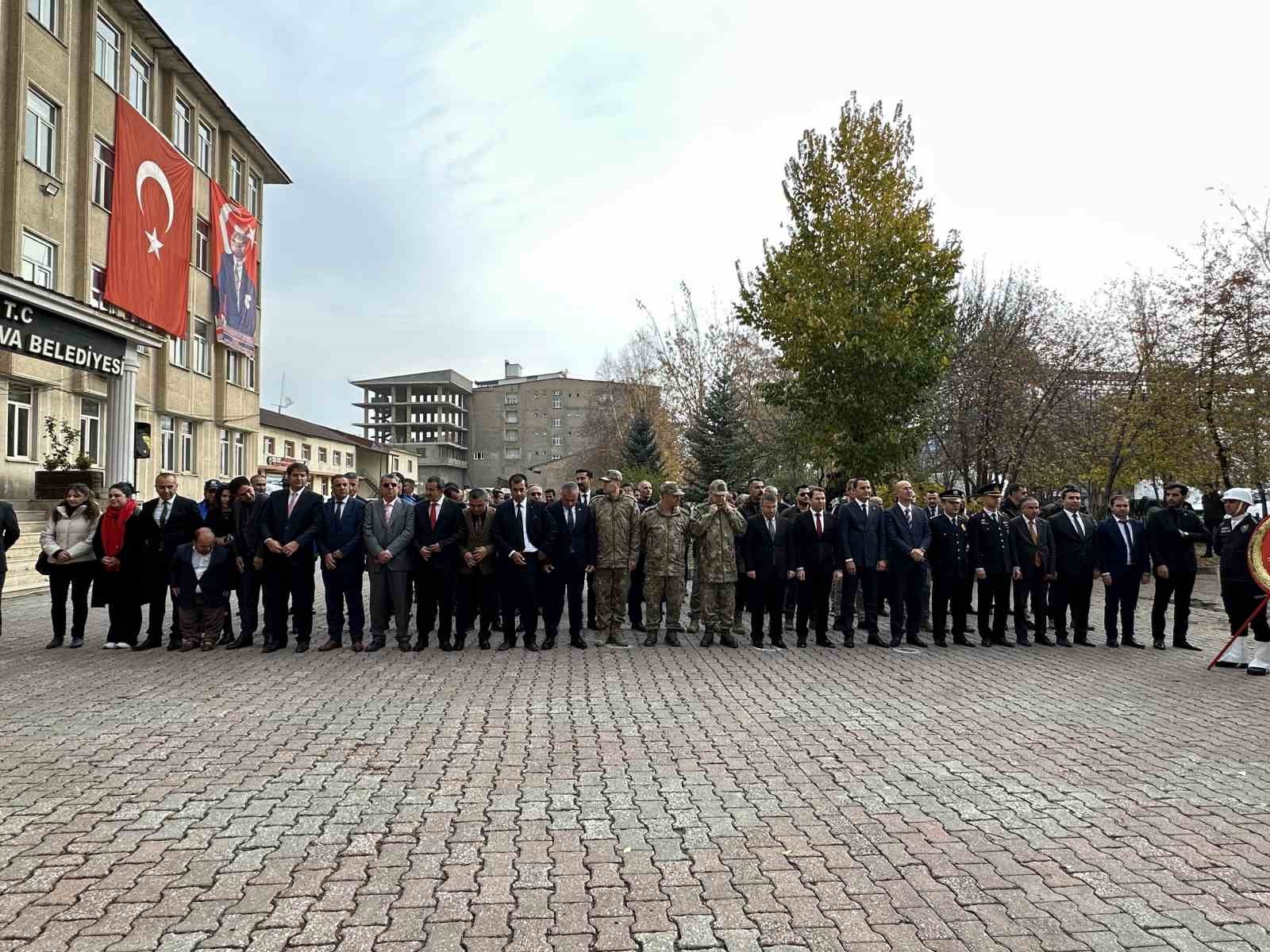 Yüksekova’da 10 Kasım Atatürk’ü Anma Günü