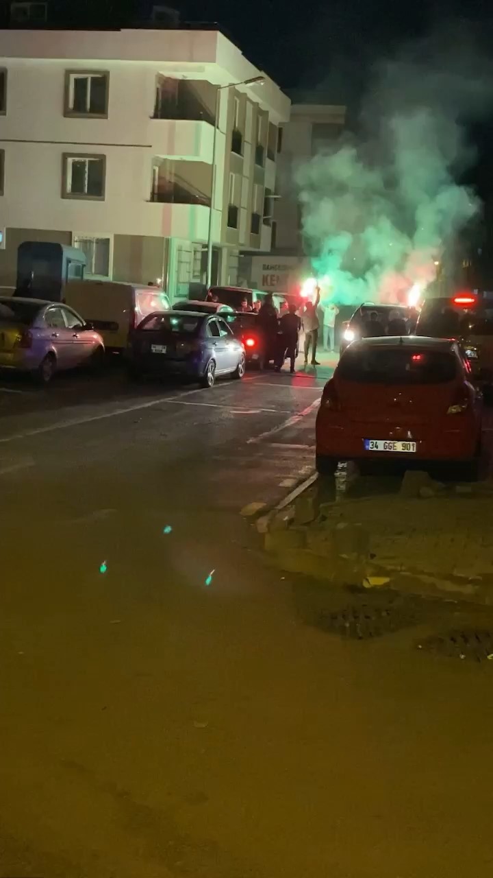Başakşehir’de şehir magandaları kamerada: Asker eğlencesinde havaya silahla ateş açtı
