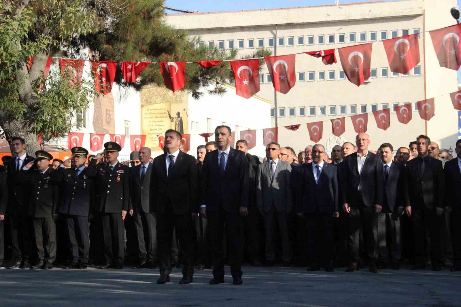 Karaman’da 10 Kasım törenleri
