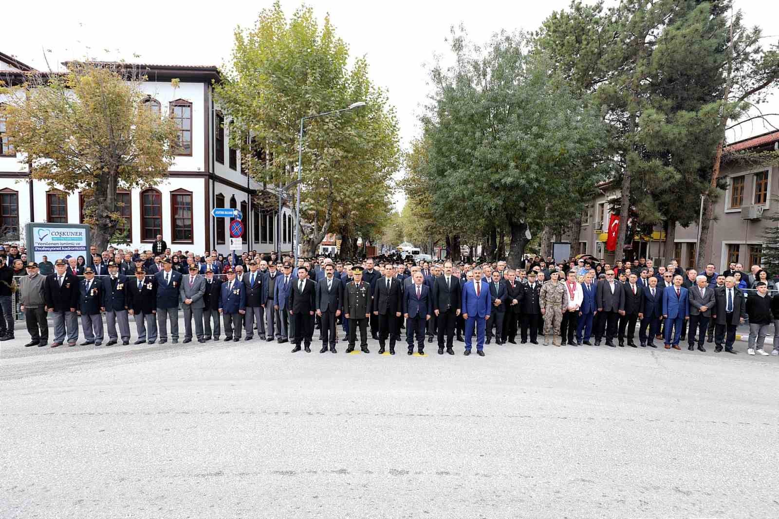 Mustafa Kemal Atatürk Çankırı’da törenle anıldı