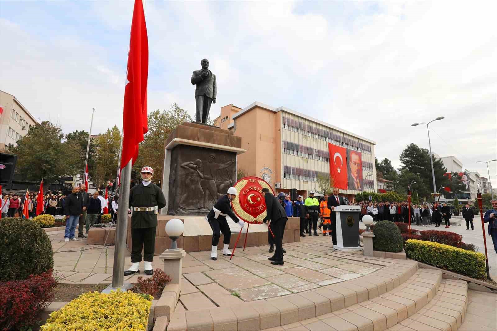 Mustafa Kemal Atatürk Çankırı’da törenle anıldı