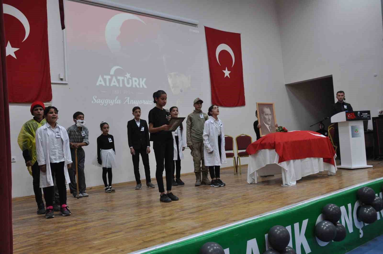 Bulanık’ta 10 Kasım Atatürk’ü anma programı
