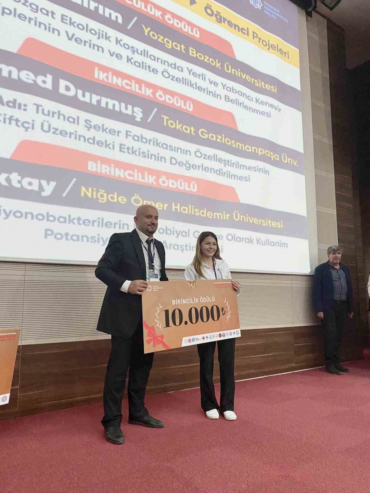 2. AR-GE Proje Pazarı’nda Niğde’ye Birincilik Ödülü