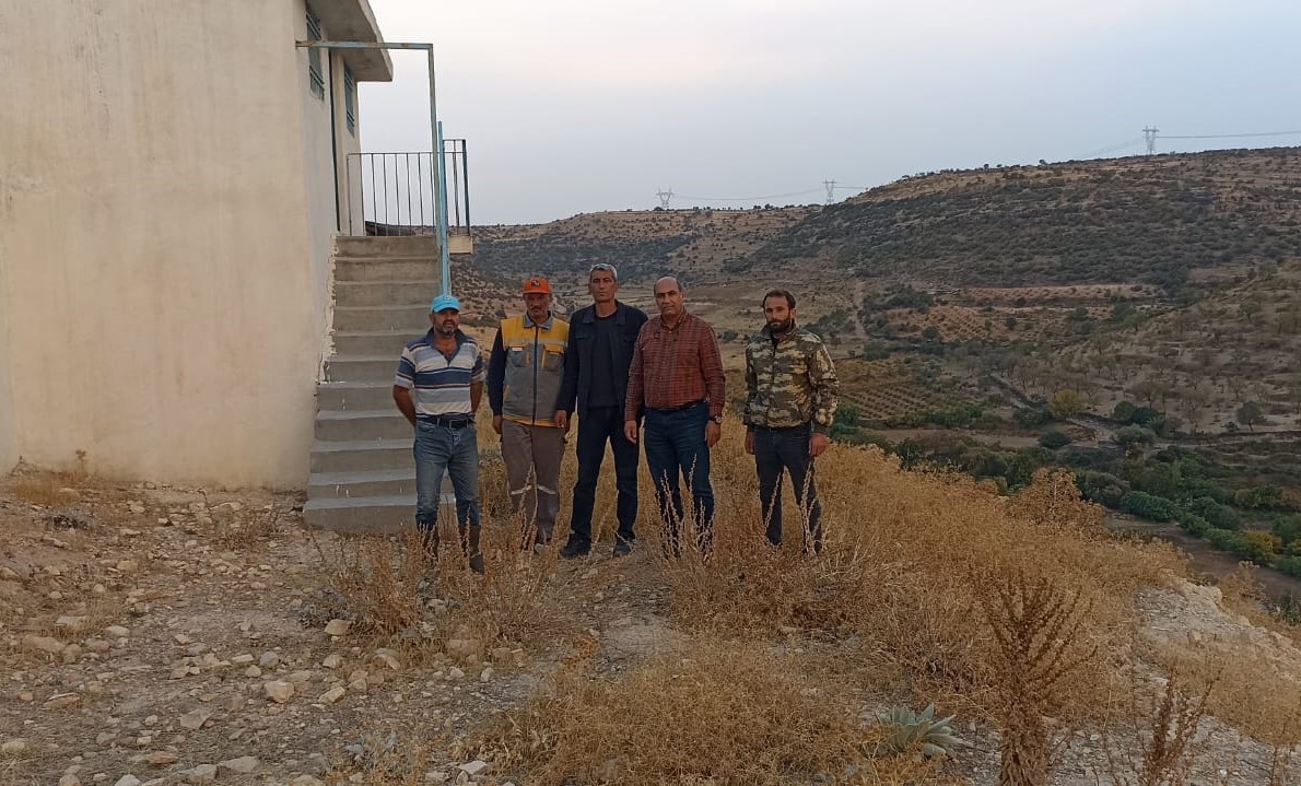 Mardin’in bir mahallesinde daha su sorunu çözüldü