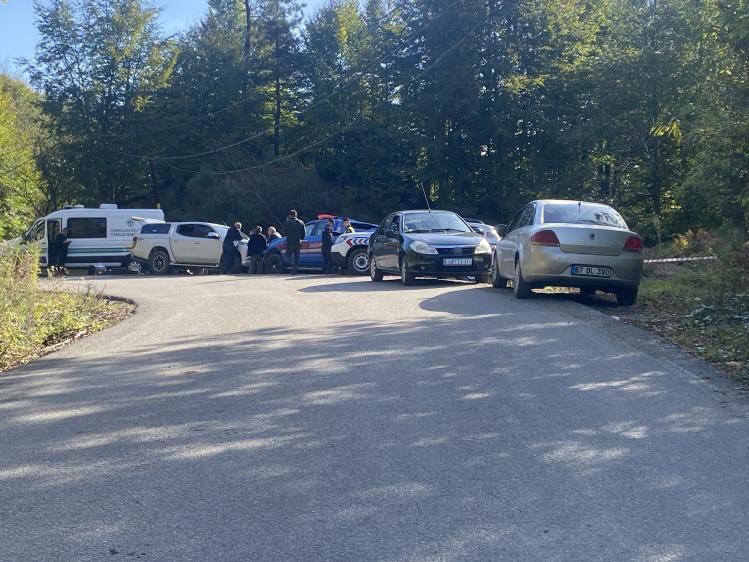 Ormanlık alanda yanmış erkek cesedi bulundu
