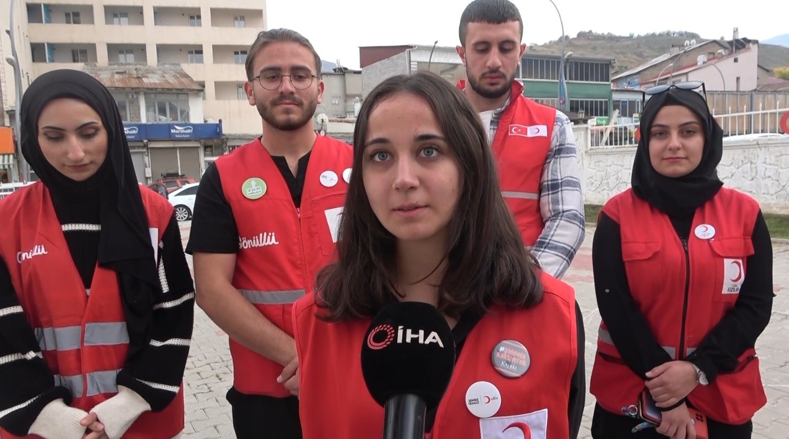 Gönüllülerin oluşturduğu koreografi büyük beğeni topladı
