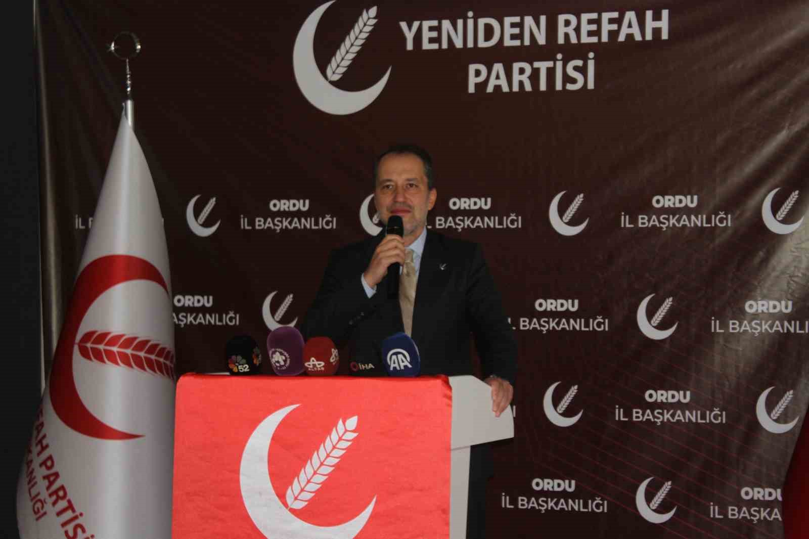 Fatih Erbakan: &ldquo;T&uuml;rkiye &ouml;nc&uuml;l&uuml;ğ&uuml;nde, İslam alemi tarafından yeni siyasi ve askeri birlikler kurulmalı&rdquo;
