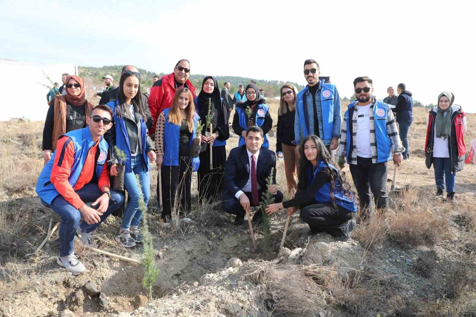 Erzincan’da  "100. Yıl Cumhuriyet Ormanı" oluşturuldu