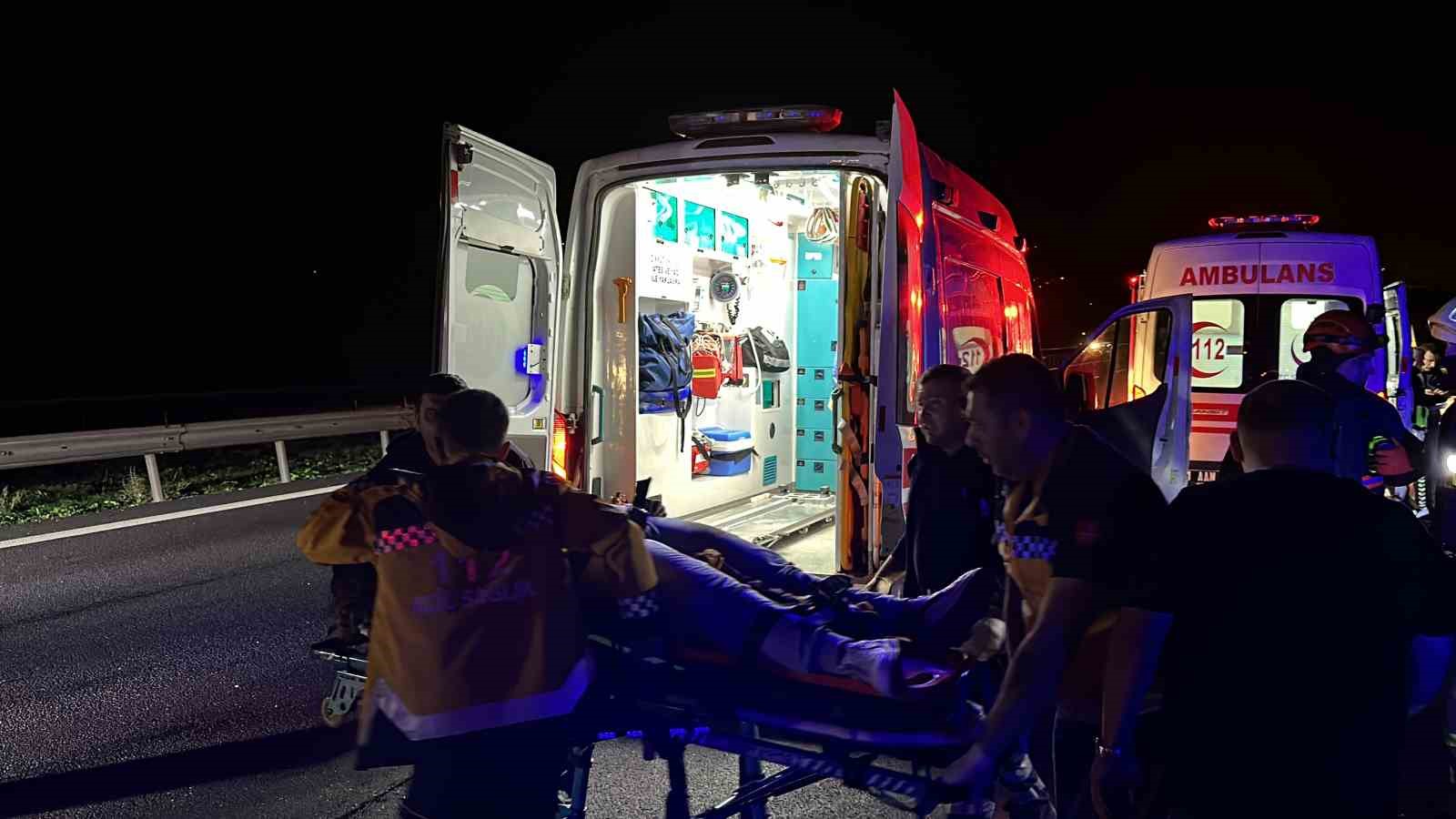 Otoyolda can pazarı: 1 ölü, 7 yaralı 