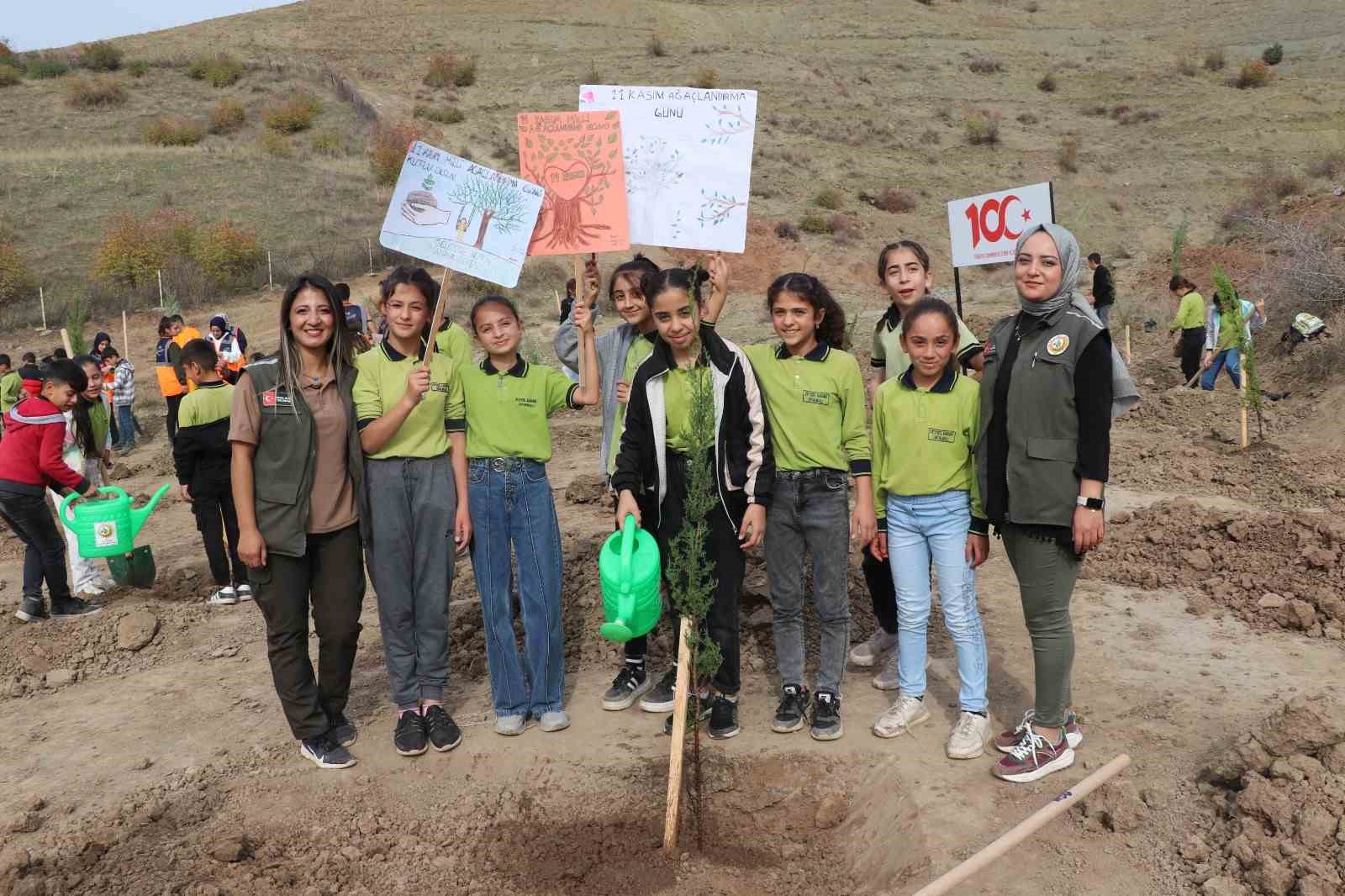 Siirt’te binlerce fidan toprakla buluşturuldu