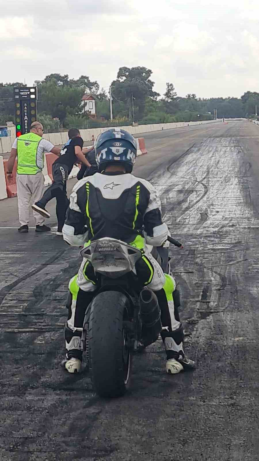 Kepez’de Motodrag heyecanı