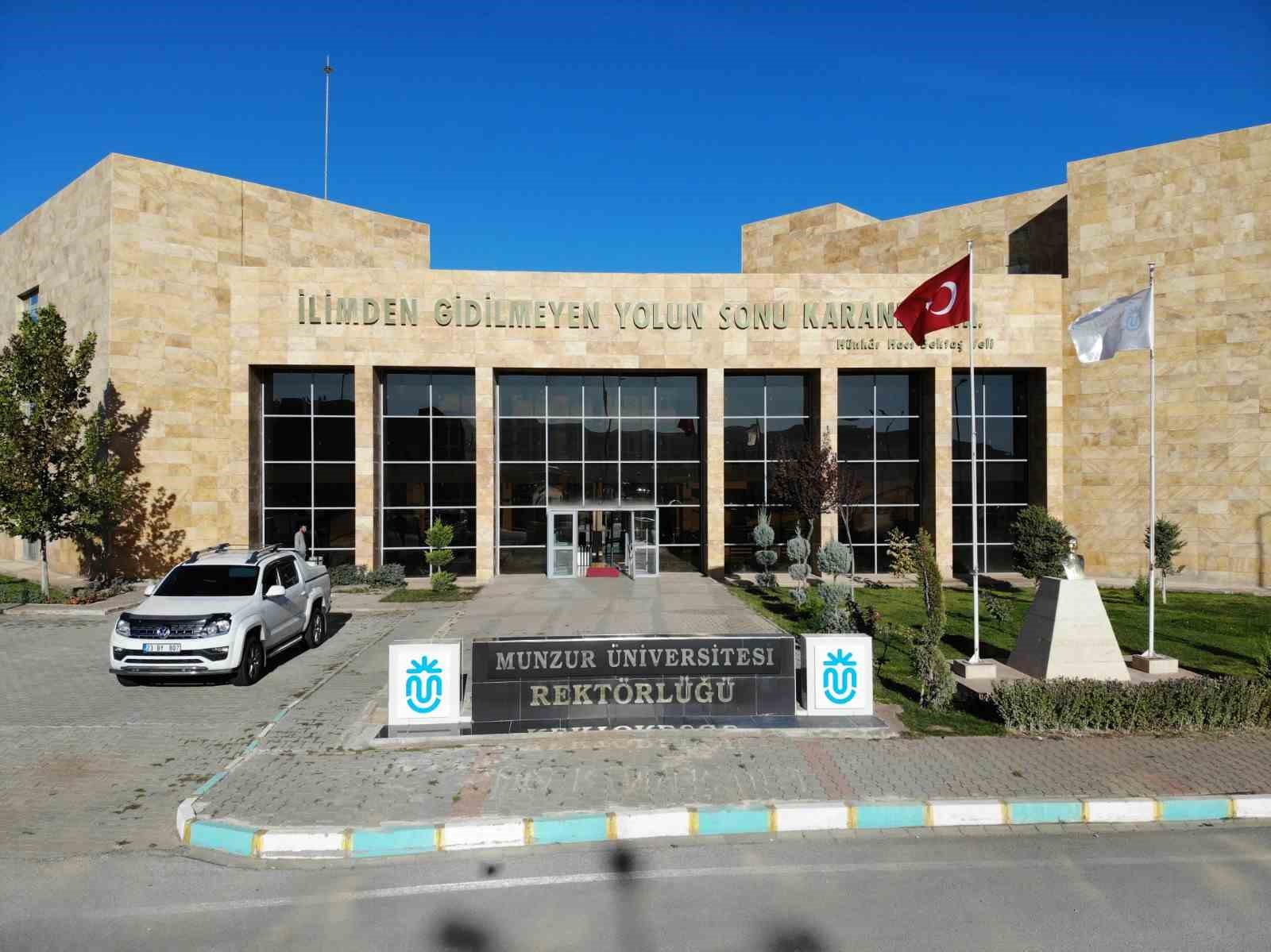 Munzur Üniversitesi’nden İsrail’e boykot