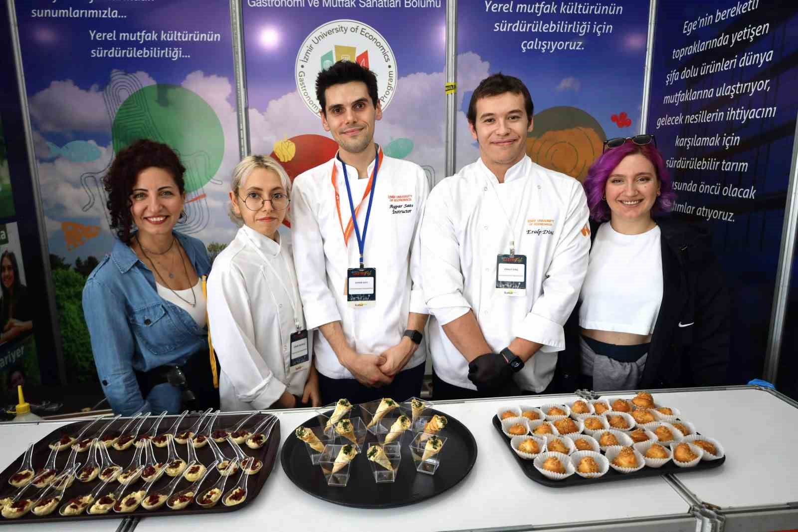 Geleceğin şeflerinden Ege’ye özgü lezzetler