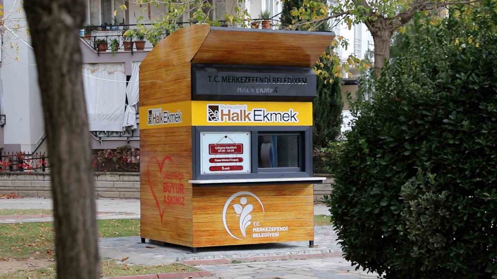 Merkezefendi Halk Ekmek’in 20. büfesi hizmette girdi